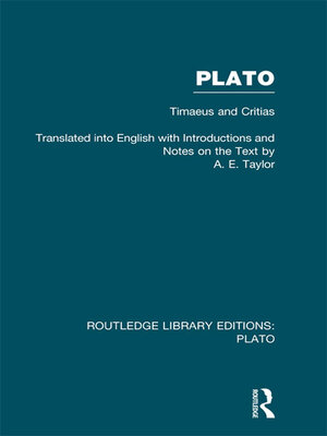 cover image of Plato